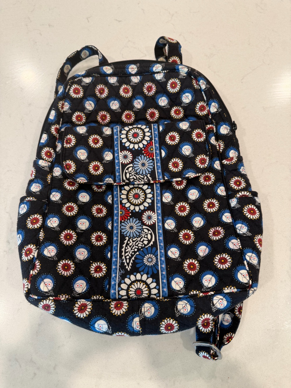 Night Owl Small Vera Bradley Backpack